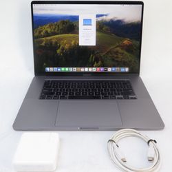 Apple MacBook A2141 Pro 16-Inch 2019, 2.4GHz i9, 64GB 512GB SSD, Radeon 5500M