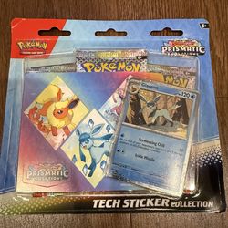 Pokémon Prismatic Evolutions Tech Sticker