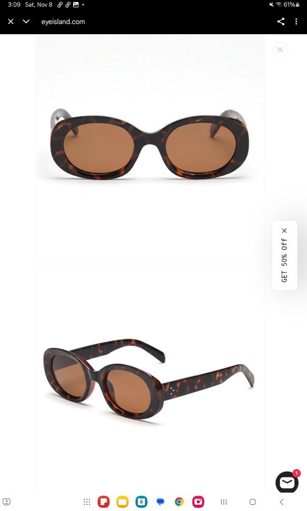 Oval Retro Trndy Sunglasses For Women And Men (37)