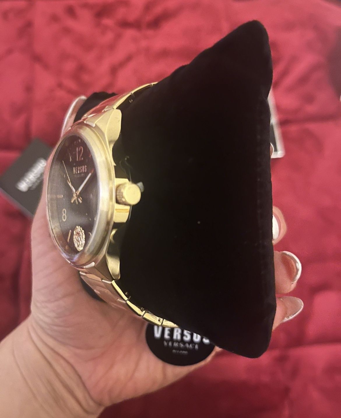 Men’s Gold Versace Watch