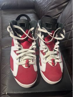 Carmine 6s size 9