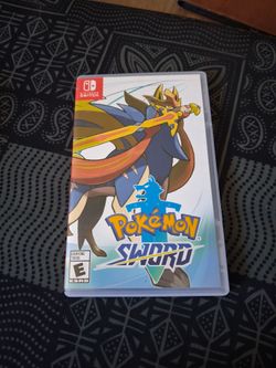 Nintendo switch pokemon sword pre-owned
