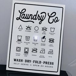 laundry decor 