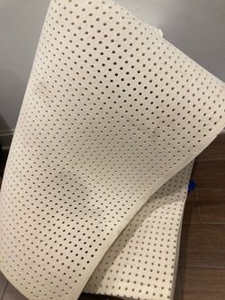 Twin / Twin XL NEW ORGANIC LATEX Memory Foam luxurious Mattress Topper