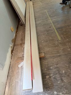 uncut base boards board