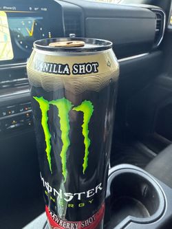 Monster Energy Vanilla Shot Can