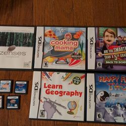 Nintendo DS Games, 5 for $20
