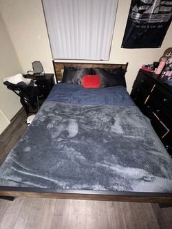 Queen Bed Frame (info in description)