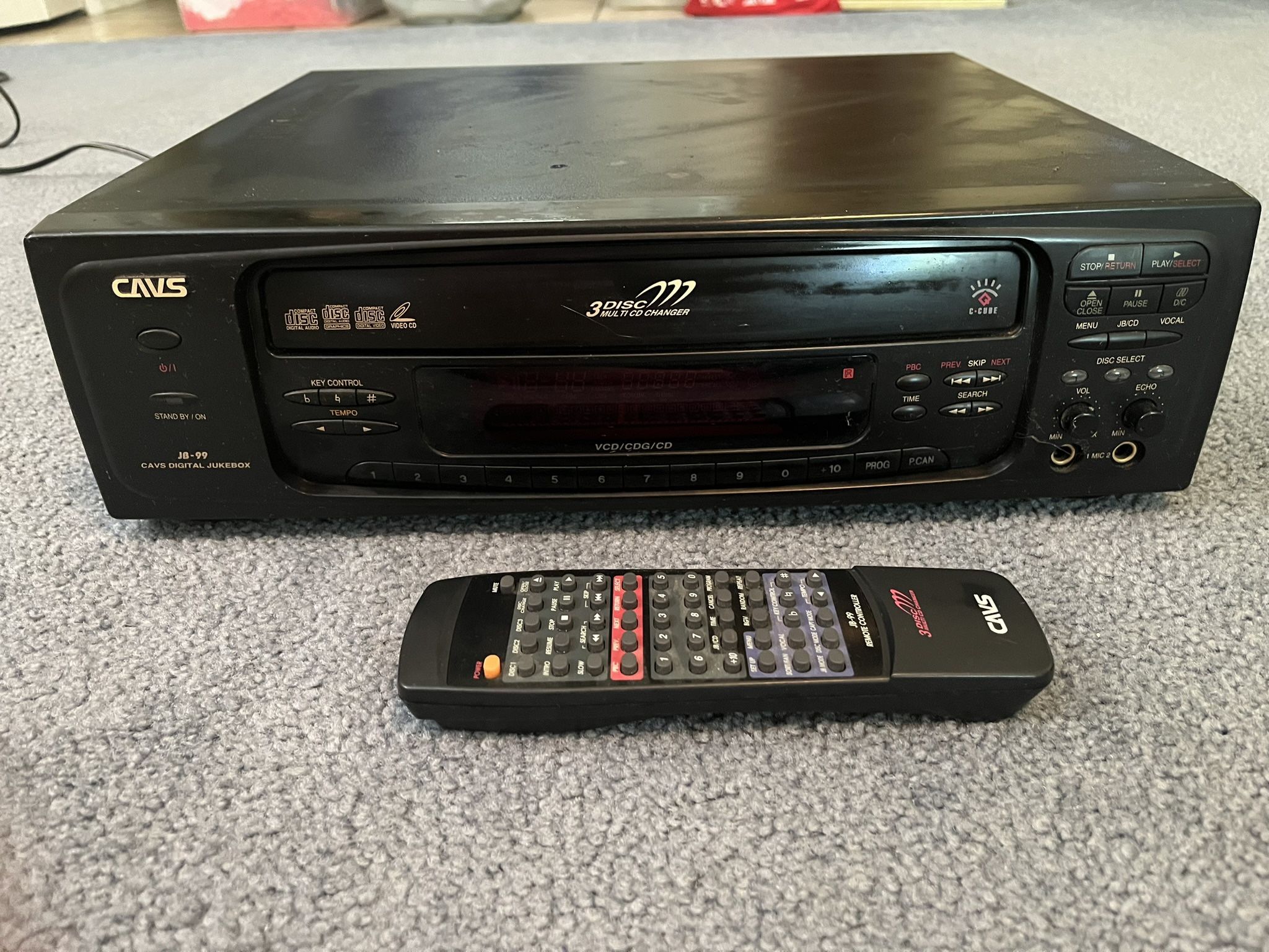 Karaoke Machine CAVS JB-99 (Cash Only)