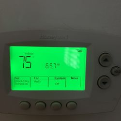 Honeywell WIFI thermostat