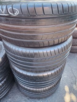 4 tires 265/40r21 Dunlop sp sport maxx