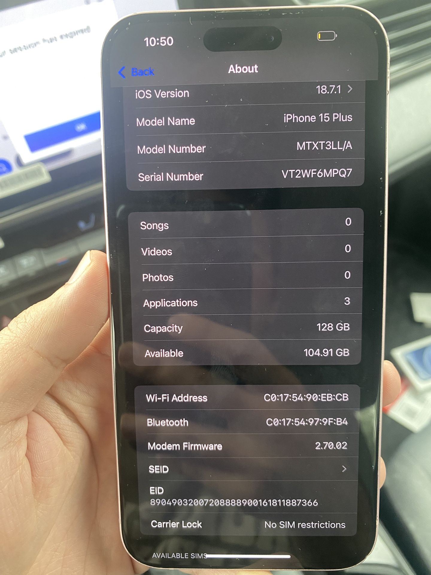 IPhone 15 Plus 128 Gb Unlocked