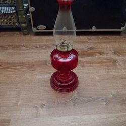 Antique Oil Lamp 