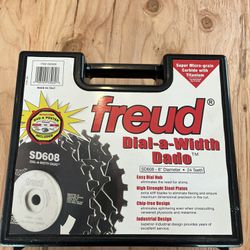 Freud 8” Dial-a-width Stacked Dado Set