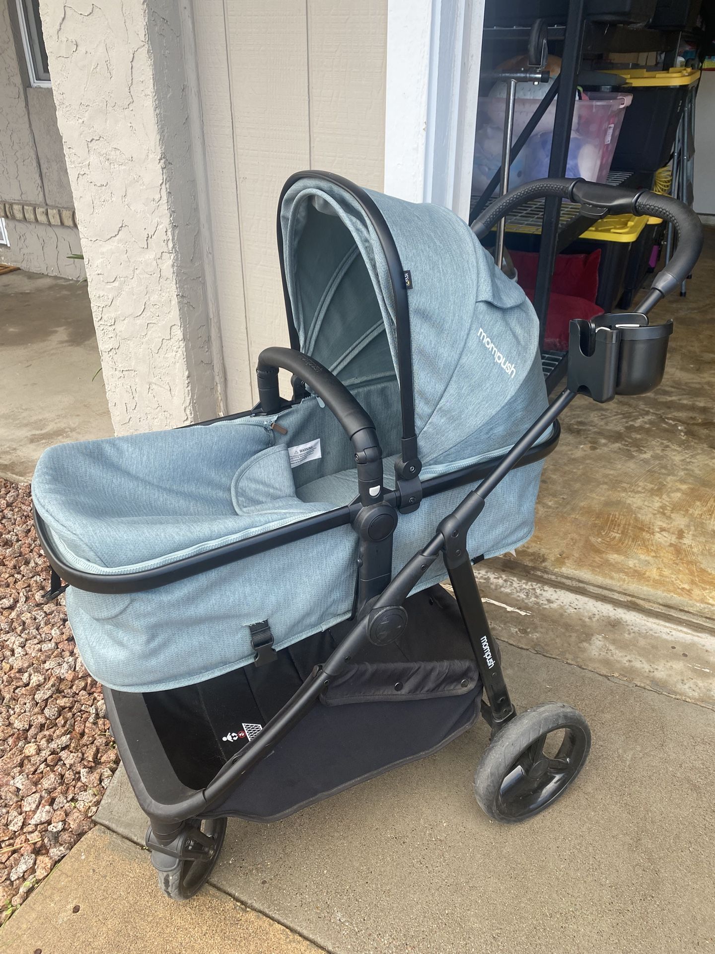 Mompush Stroller With Bassinet 