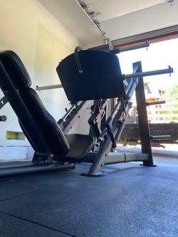 Salas Fit- 45 Degree Linear Leg Press Machine - Adjustable Angle Back Pad