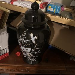 Flower and Dove Vase