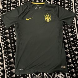 Brazil 2014 Dark Green Third Jersey