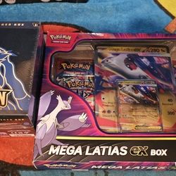Pokemon Mega Evolution ETB And Latias Ex Box