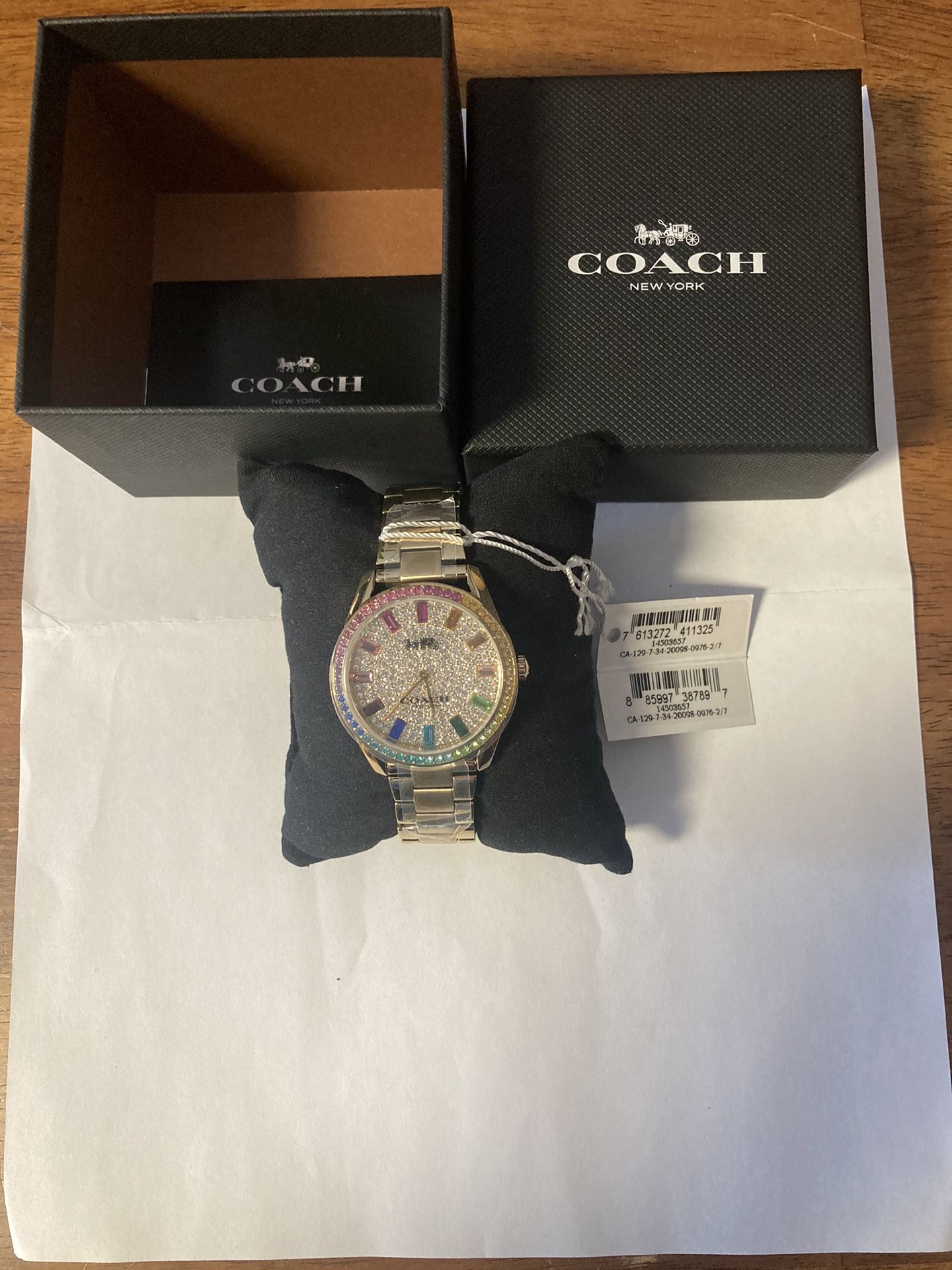 Brand New Coach Preston Watch