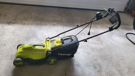 Sunjoe lawn mower