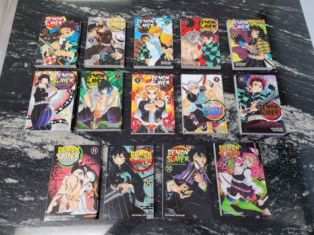 Demon Slayer Manga Vol 1 14 Paperback