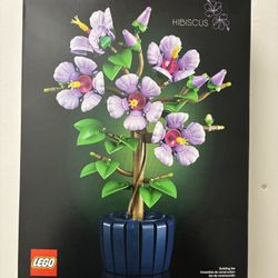 Hibiscus Flower Lego Set NEW!