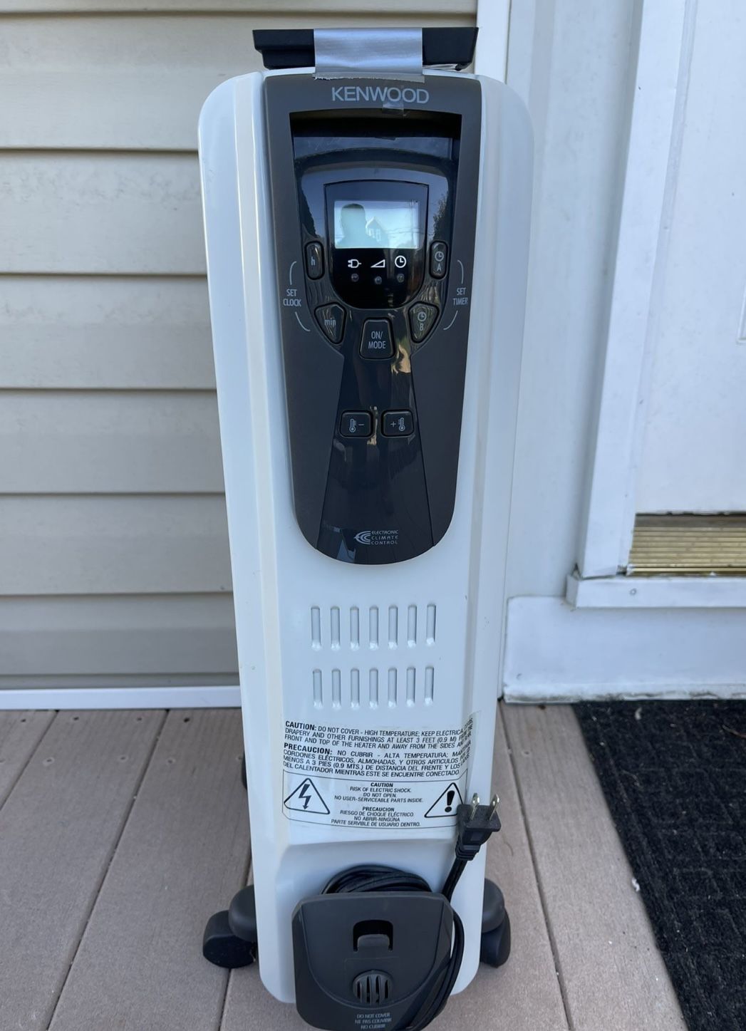 Kenwood Electric Heater Digital With Remote
