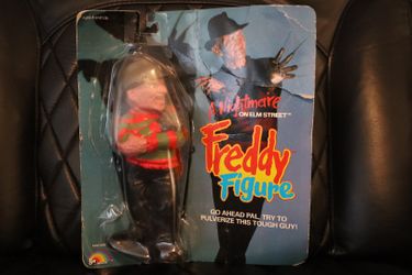 A Nightmare on Elm Street 8" Freddy Figure Squish'Em 1989 LJN Toys