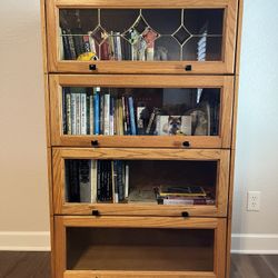 Bookcase With Glass Doors