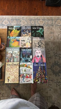 The New Yorker Magazine Lot of 12