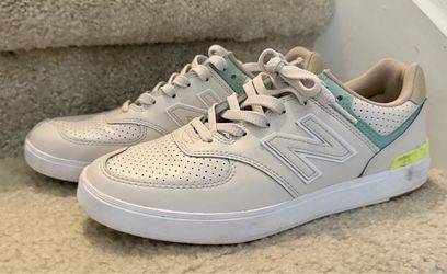 New Balance CT574 Men’s Size 9 White/Mint Casual Sneakers