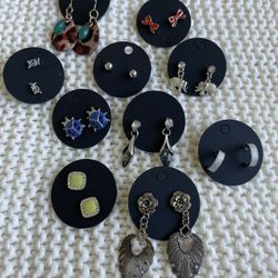 Brand New Earrings - 10 Pairs