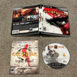 God of War III 3 (Sony PlayStation 3, 2010) PS3 CIB Complete w/ Manual