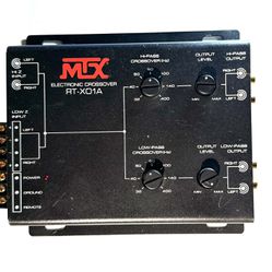MRX Electronic Crossover (Model RT-X01A)