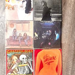 7 Vinyl Records Clapton X2, Csnx2 Grateful Dead