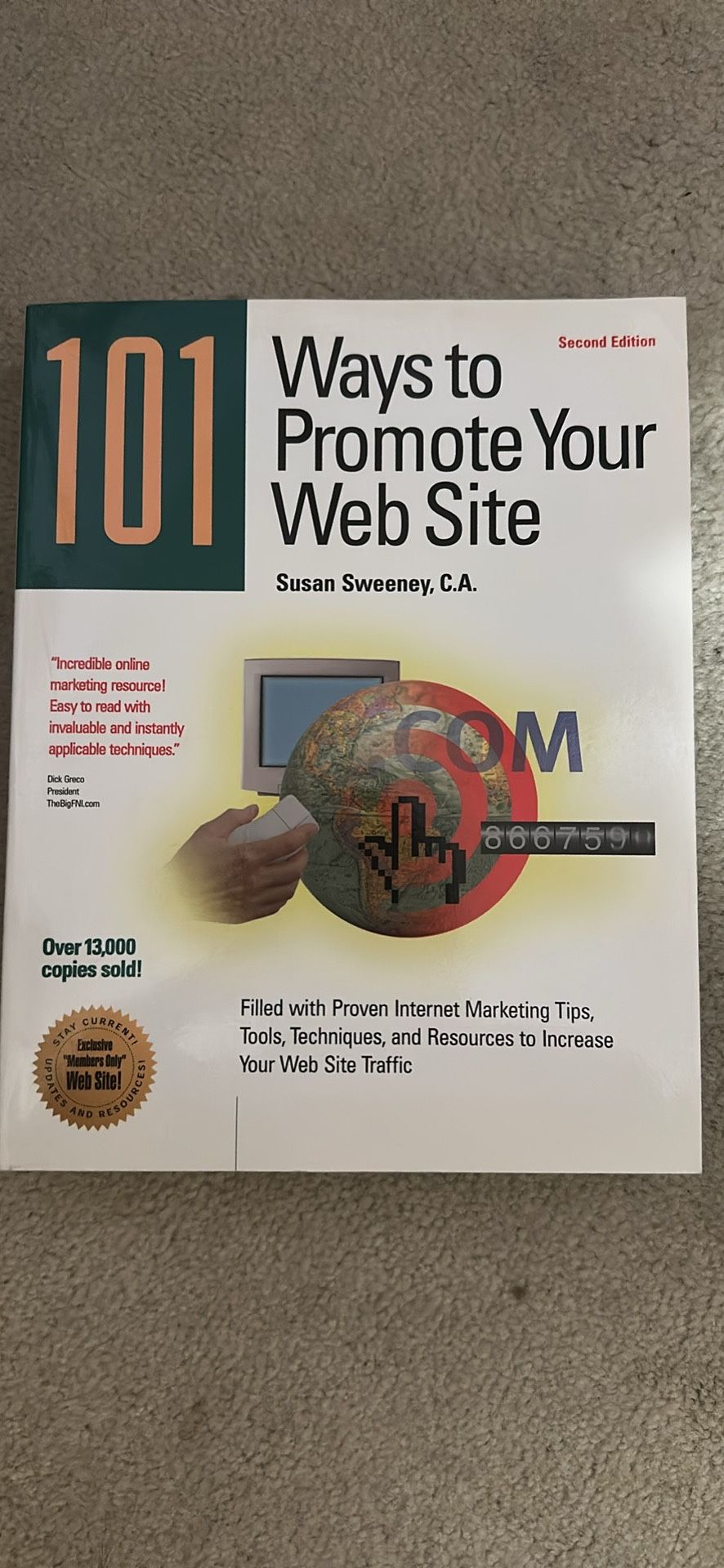 Vintage Computer Book: 101 Ways To Promote Your Web Site