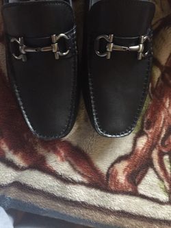 Authentic salvator ferragamo loafers