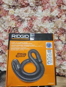 RIDGID
2-1/2 in. x 7 ft. LA2520 DUAL-FLEX Locking Vacuum Hose Kit Accessory Shop Vacuum Attachment for RIDGID Wet Dry Vacs