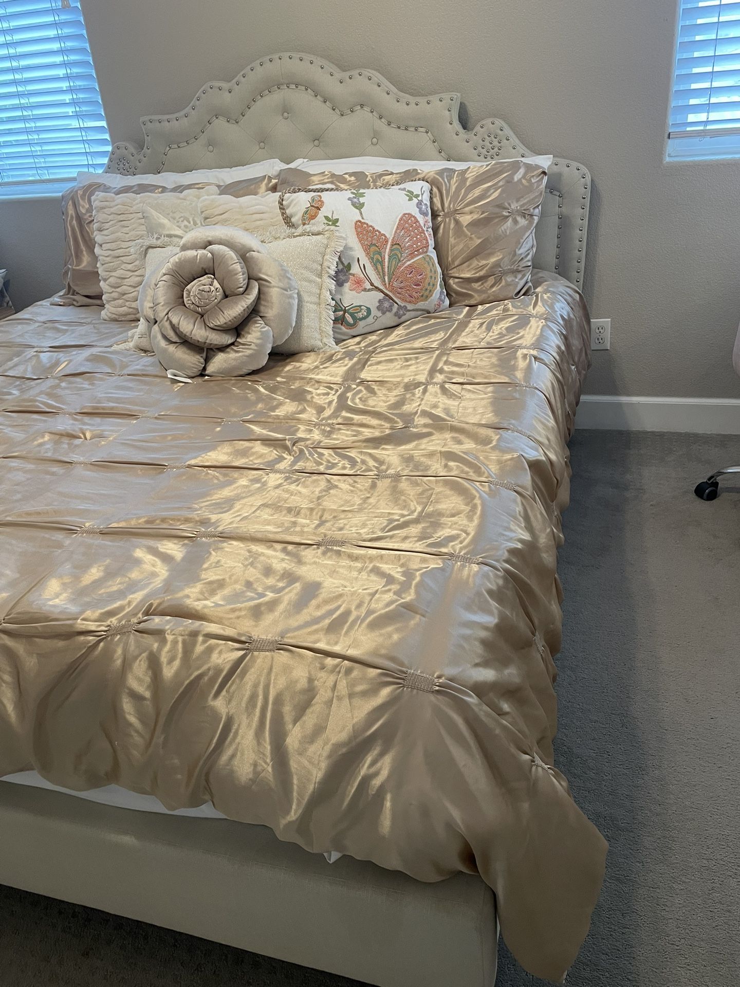Cal King Bed With Frame $360 OBO