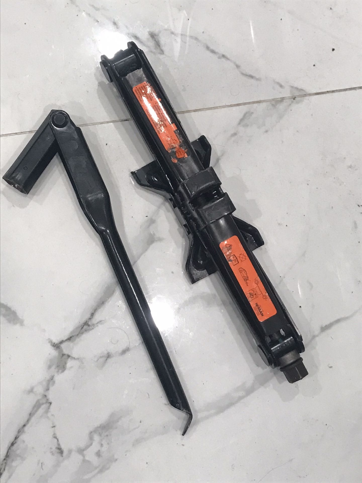 Nissan Jack And Wrench For Tire Change