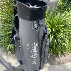 Arnold Palmer Vintage Golf Bag All Zippers Work Great Condition $80