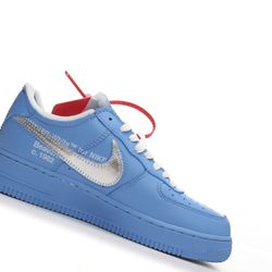 Nike Ai Force 1 Low Off White Mca Universty Blue