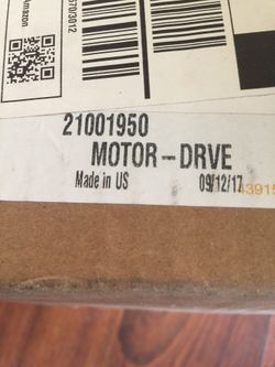 Washing machine motor and belt