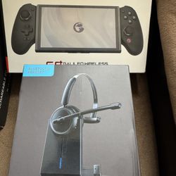 Gamesir And Bluetooth Headset