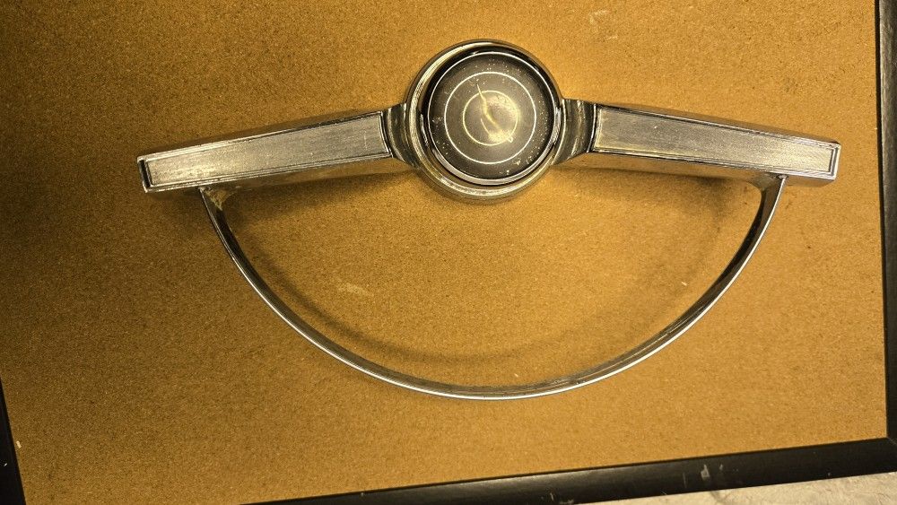 1966 Chevy Impala Steering Wheel Horn Ring Assembly
