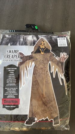 Swamp Creaper Kids Halloween Costume Medium