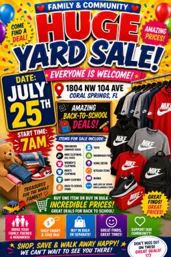 HUGE GARAGE / YARD SALE