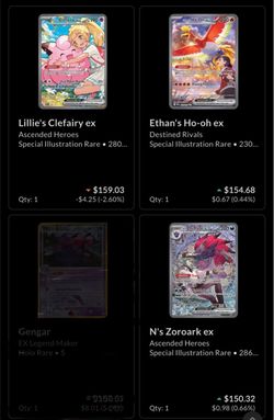 High End Pokemon Lot