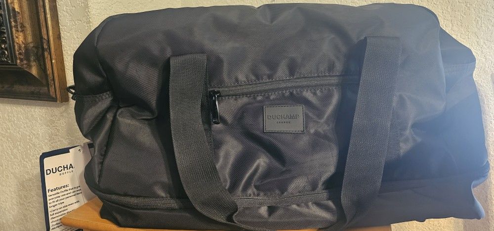 DUCHAMP Expandable Duffle London Bag New w Tags - Retails for $100 + Selling for $75